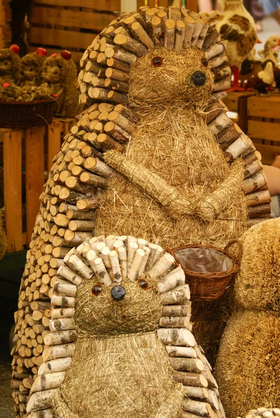 Krakauer Ostermarkt auf dem Hauptmarkt, Polen — Stockfoto