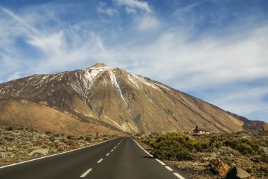 Teide Milli Parkı roques de garcia Tenerife, Kanarya adalar