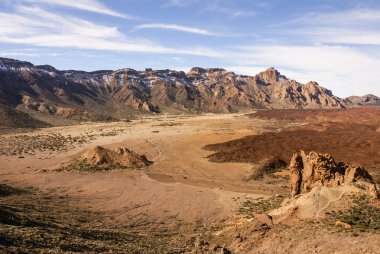 Teide Milli Parkı roques de garcia Tenerife, Kanarya adalar