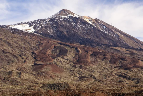 Teide nationalpark roques de garcia på Teneriffa på kanariefågel islan — Stockfoto