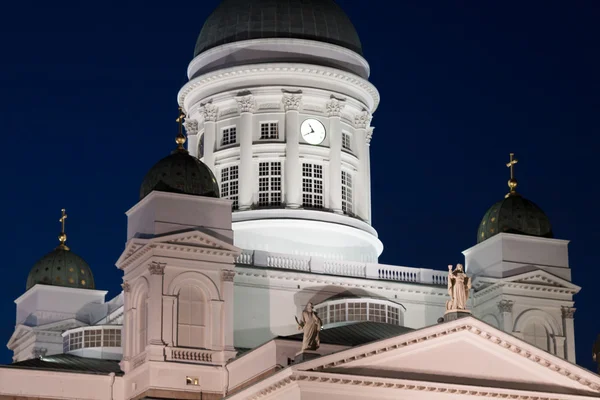 Hermosa capital finlandesa Helsinki vista del horizonte de verano con sain —  Fotos de Stock