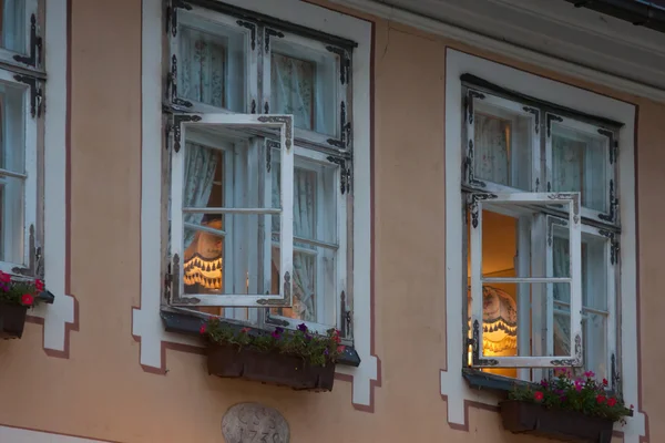 Jugendstil in der Architektur des frühen XX Jahrhunderts in Riga, L — Stockfoto