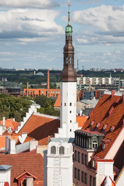 View of the old town (Tallinn, Estonia) — Stock Photo, Image