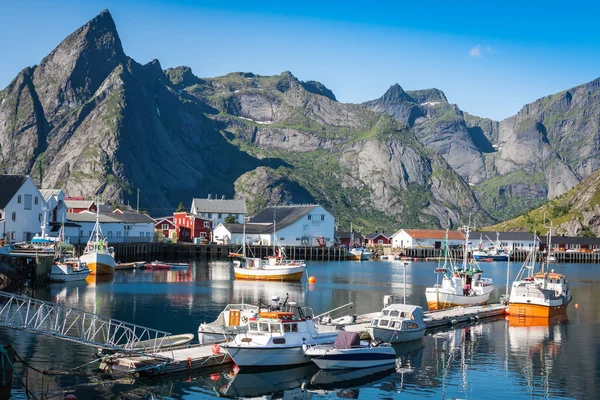 View of Lofoten archipelago bay — Stock Photo, Image