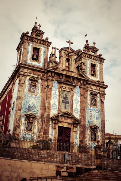 Kerk van santo ildefonso in porto, portugal — Stockfoto
