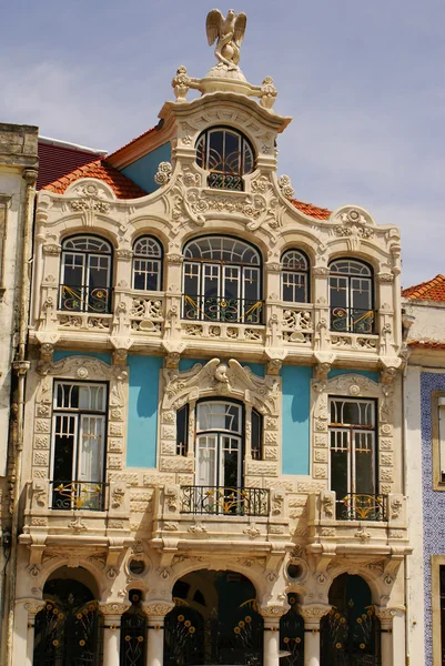 Aveiro, Portugal. Vista típica del edificio . —  Fotos de Stock