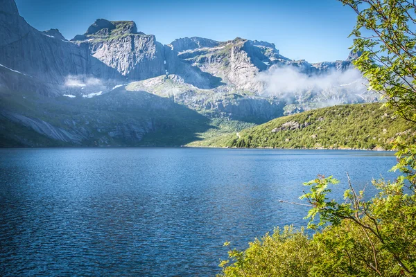 Hermoso paisaje de Noruega, Escandinavia —  Fotos de Stock