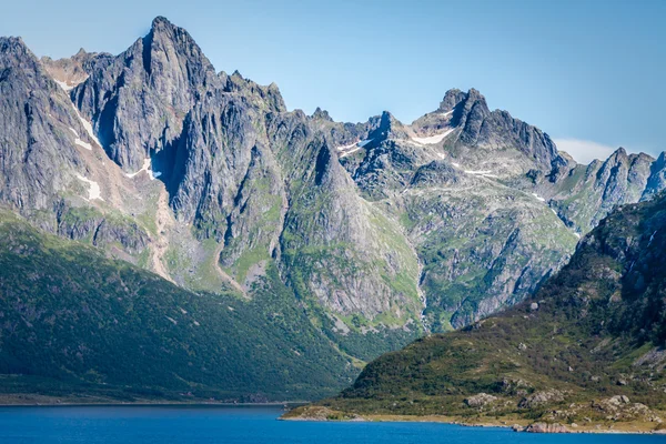 Hermoso paisaje del norte de Noruega, Escandinavia —  Fotos de Stock