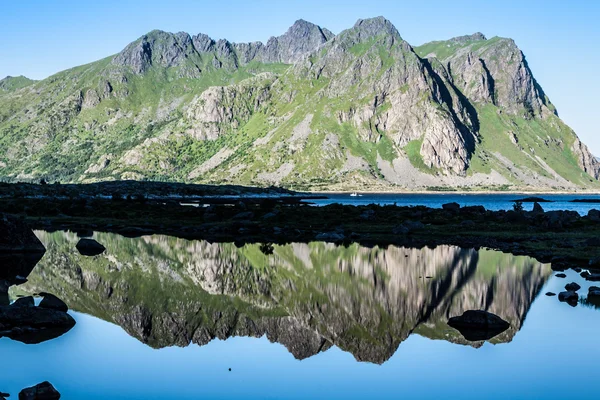 Bellissimo paesaggio della Norvegia settentrionale, Scandinavia — Foto Stock