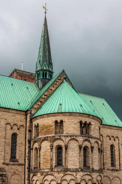 Kathedraal in ribe, Denemarken — Stockfoto