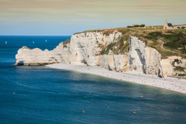 uçurumlar, etretat, normandy, Fransa