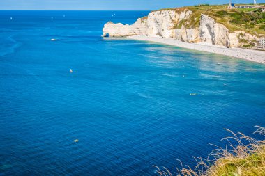 uçurumlar, etretat, normandy, Fransa