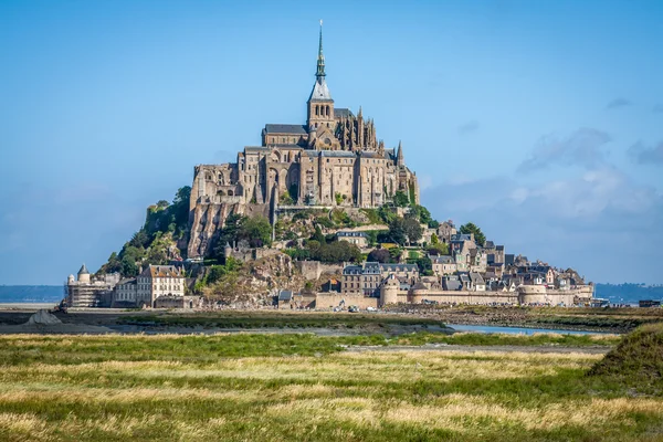 Mont Saint Michel - Normandía - Francia — Foto de Stock