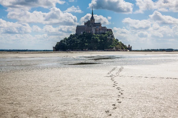 Le Mont Saint Michel, Normandia, França — Fotografia de Stock
