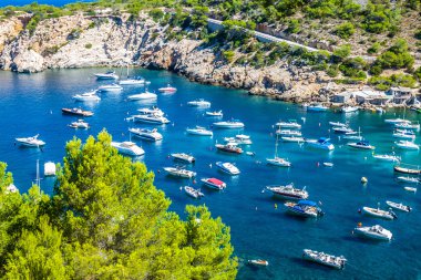 es vedra Ibiza Adası cala d hort Balear Adaları