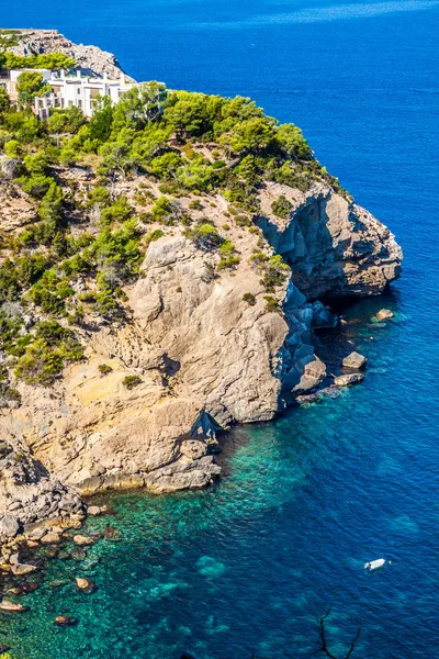 Cala Tarida en Ibiza Playa San José en Baleares — Foto de Stock