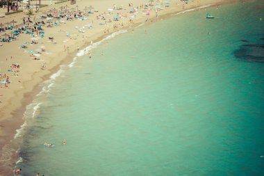 Ibiza cala de sant vicent caleta de san vicente plaj turkuaz 