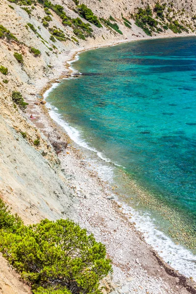 Figueral beach, Ibiza, İspanya — Stok fotoğraf