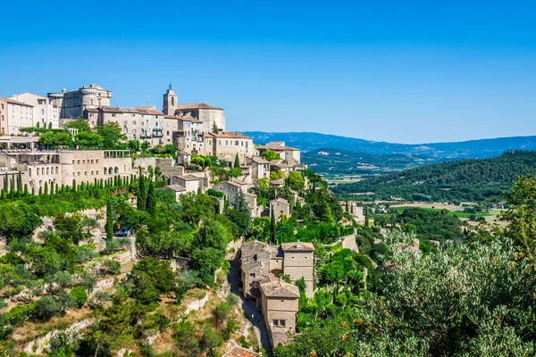 Village médiéval de Gordes dans le sud de la France (Provence ) — Photo