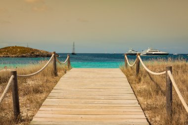 sahil yolu illetes formentera Balear Island paradise Beach