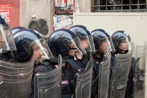 Demostración de estudiantes universitarios en Milán —  Fotos de Stock