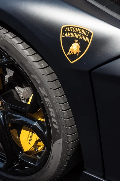 Internationale lamborghini auto vergadering 2013 in Milaan — Stockfoto