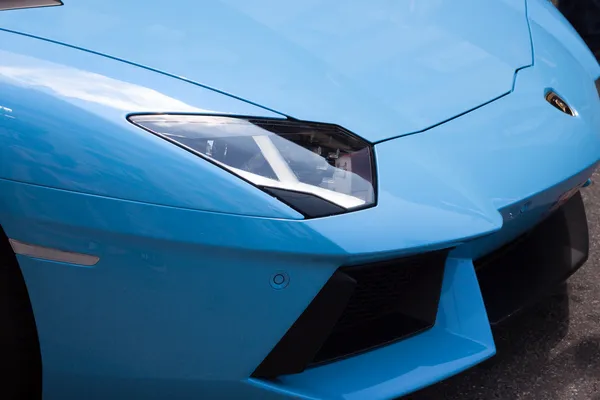 Encontro internacional de carros Lamborghini 2013 em Milão — Fotografia de Stock