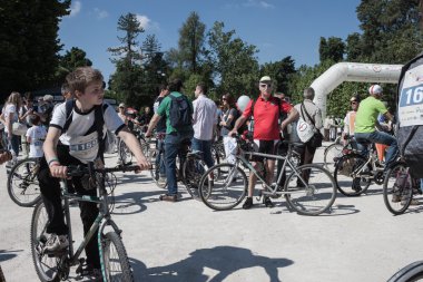 cyclopride 2013 Milano'da toplantı.