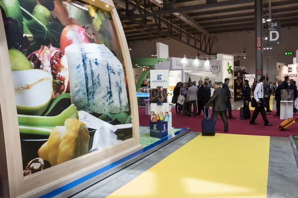 World food exhibition TuttoFood 2013 in Milan — Stock Photo, Image
