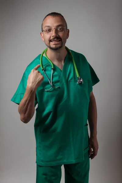 Portrait of a young physician — Stock Photo, Image