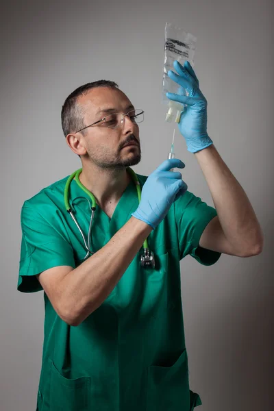 Portrait of a young physician — Stock Photo, Image