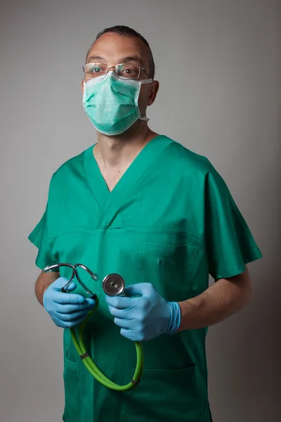 Retrato de un joven médico — Foto de Stock