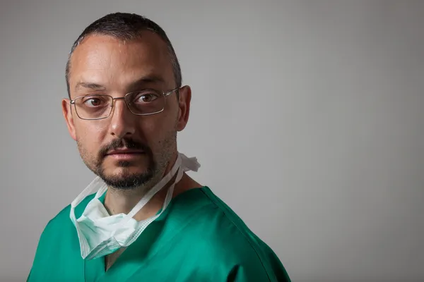 Portrait of a young physician — Stock Photo, Image