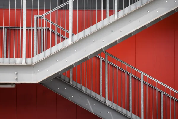 Architectonisch detail van een modern gebouw — Stockfoto