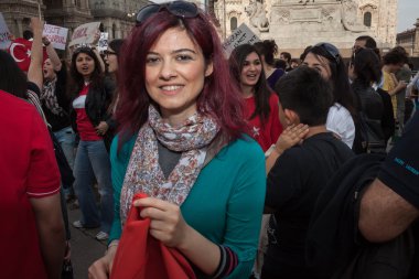 Milano Türk gösteri