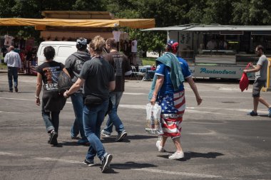 2013 içinde milan binlerce hayranın springsteen dünya turu