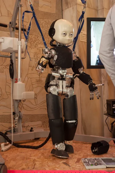 मिलान में वायर्ड अगले उत्सव में iCub रोबोट की प्रस्तुति — स्टॉक फ़ोटो, इमेज