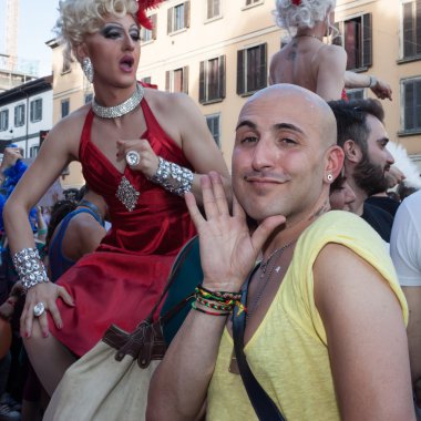 gay pride parade 2013 Milano