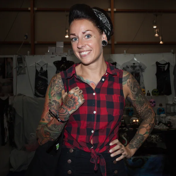 Al Tattoo Convention di Milano — Foto Stock