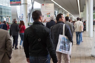 insanlar made Expo 2013, Milano, İtalya