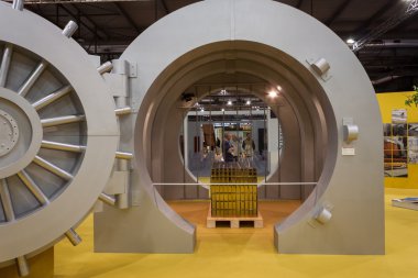 banka kasasındaki made Expo 2013, Milano, İtalya