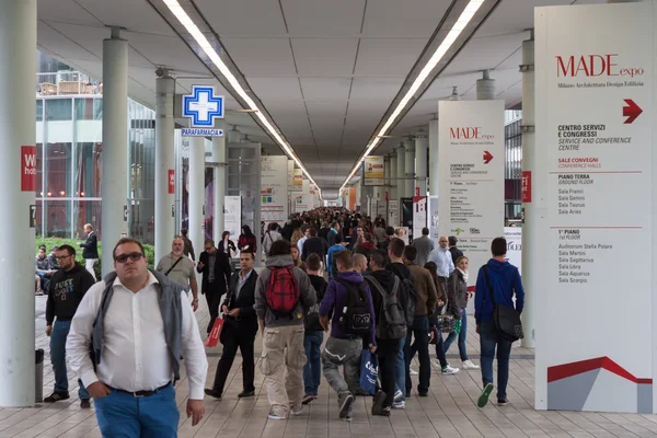 Insanlar made Expo 2013, Milano, İtalya — Stok fotoğraf