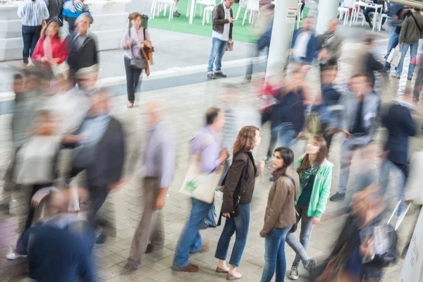 People at Made expo 2013 in Milan, Italy — Stock Photo, Image