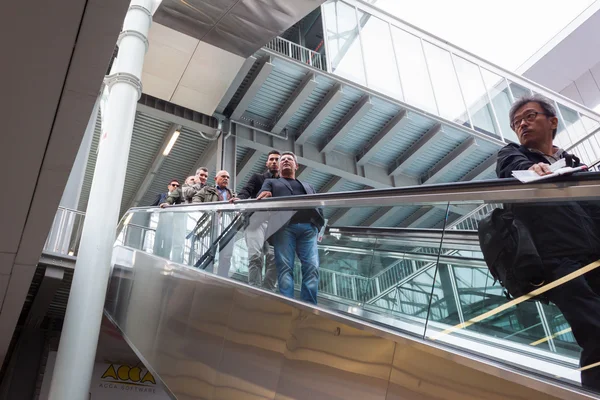 People at Made expo 2013 a Milano — Foto Stock