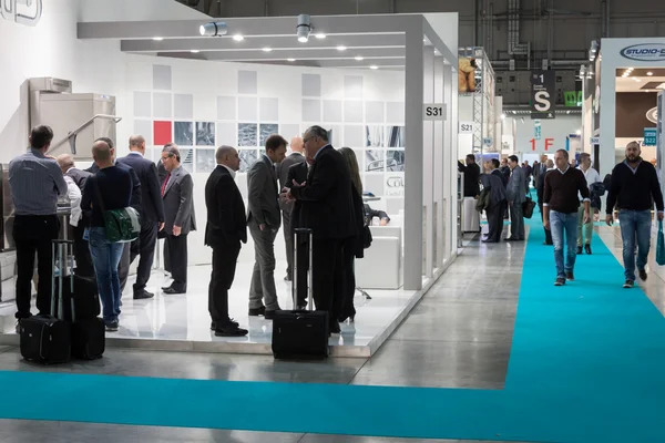 People at Host 2013 in Milan, Italy — Stock Photo, Image