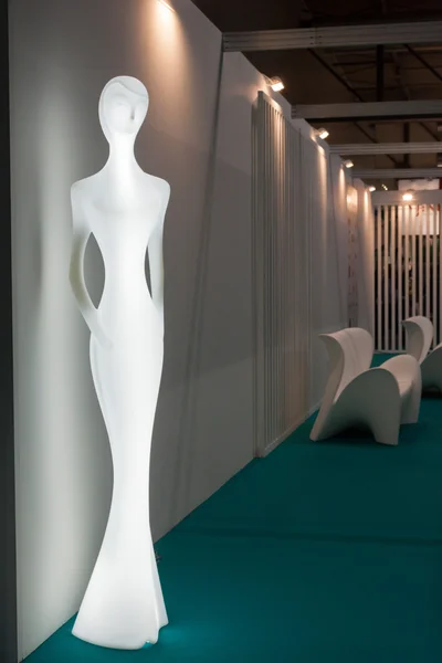 Statues at Host 2013 in Milan, Italy — Stock Photo, Image