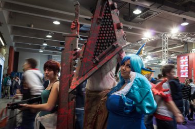 cosplay oyun hafta 2013 milan, İtalya