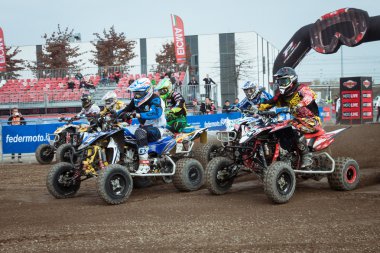 Quad bisiklet yarışı eicma 2013 Milano, İtalya