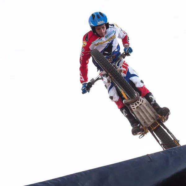 Muestra de prueba en la EICMA 2013 en Milán, Italia — Foto de Stock