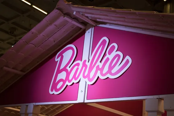 Detalle de la casa de Barbie en G! come giocare in Milán, Italia — Foto de Stock